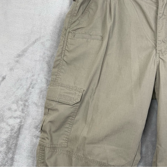 5.11 Beige Mens Rip Stop Tactical Cargo Work Pants. Size 38/34. - Picture 7 of 9